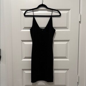H&M Black Mini Dress